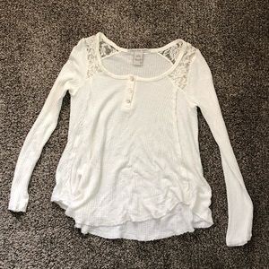 Waffle Knit Long Sleeve
